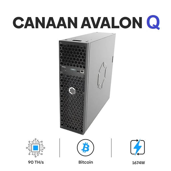 دستگاه ماینر خانگی کم مصرف AVALON Q 90TH 1.8KW